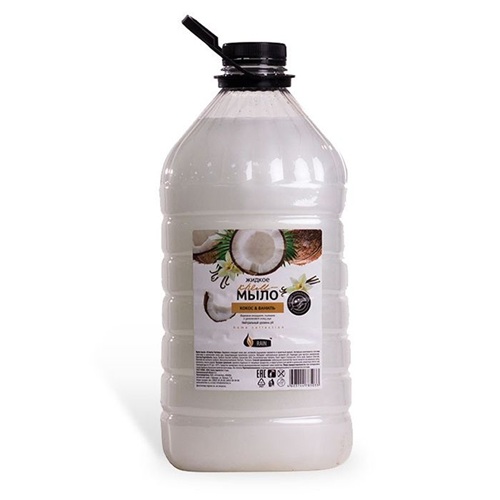 Жидкое мыло для рук (антибактериальное) 5л. (ПЭТ) Кокос
