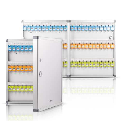 Шкафчик LZ172 DELI на 72 ключа, 472x390x65 мм, серебристый
