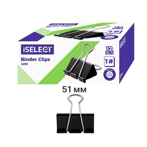 ЗАЖИМЫ ДЛЯ БУМАГ I SELECT 