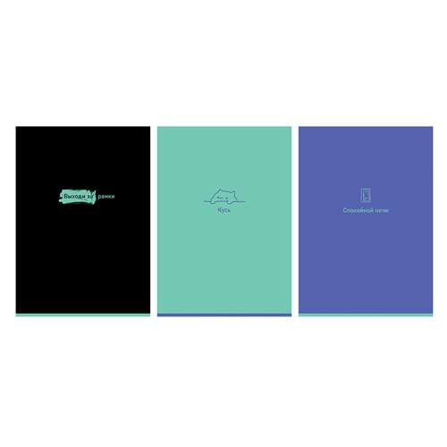 Тетрадь 80л., А4, клетка BG 