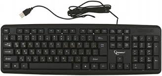 Клавиатура Gembird KB-8320UXL-BL, USB, проводная, черная