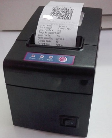 Принтер чековый Oawell OA58L (USB) Black