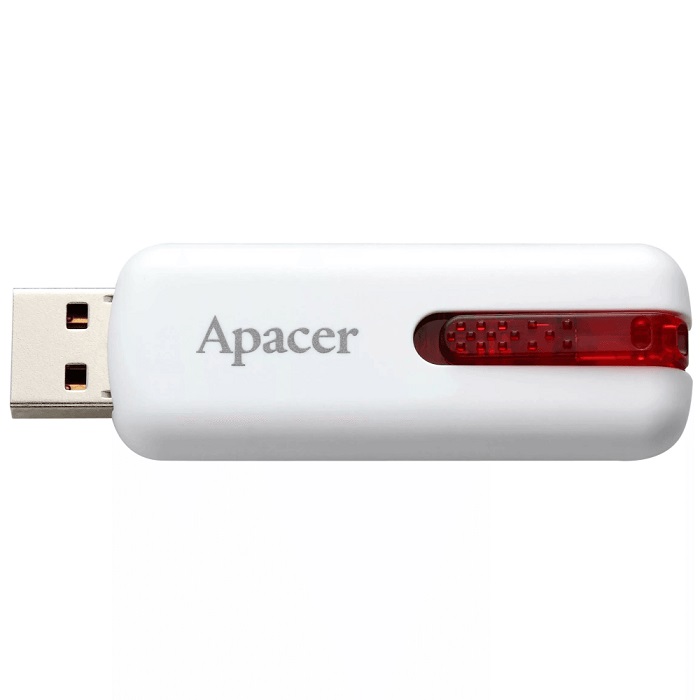 Флешка USB Apacer AH326, 32GB, Белый