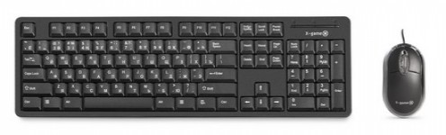Клавиатура и мышь, USB,  X-game XD-1100OUB, Черный