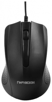 Мышь Гарнизон GM-105, Черный Mouse Optical, 800 dpi, USB, black