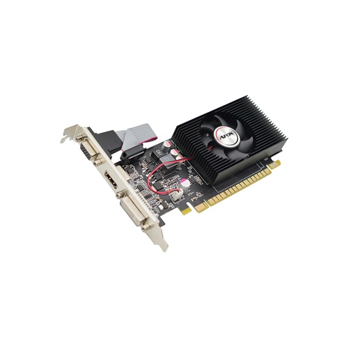 Видеокарта, AFOX, GT730 4GB D3 LP Single Fan (4897033780889), AF730-4096D3L6, DDR3, 128bit, HDMI, DV