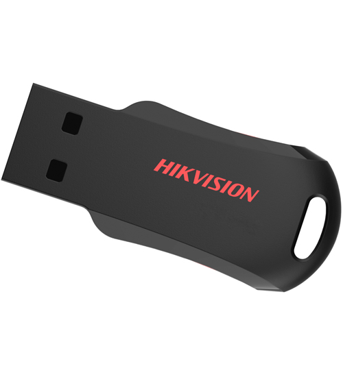 Флешка USB Hikvision, HS-USB-M200R/64G, 64GB flash USB 2.0, black-red