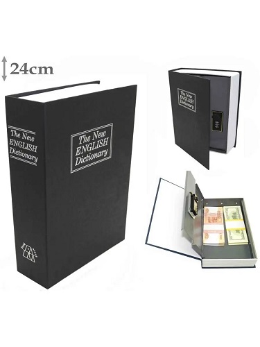 Книга сейф денежный ящик 240х155