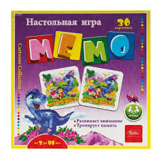 Игра настольная  МЕМО 36 карточек 