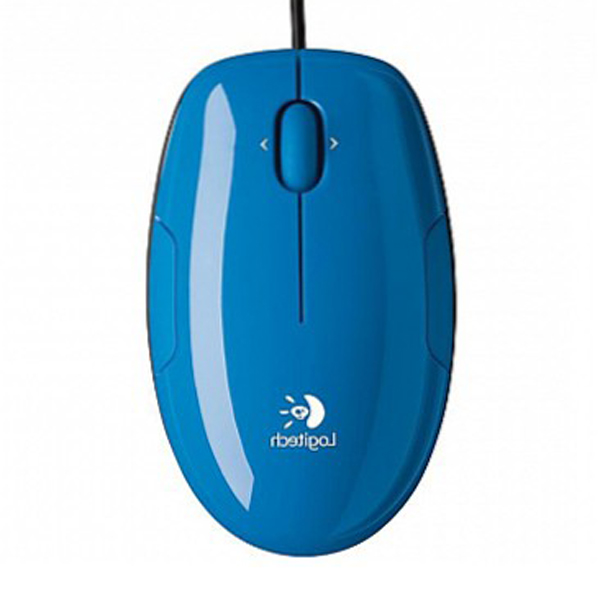 Манипулятор мышь Logitech LS1 Cinnamon Aqua-Blue USB 