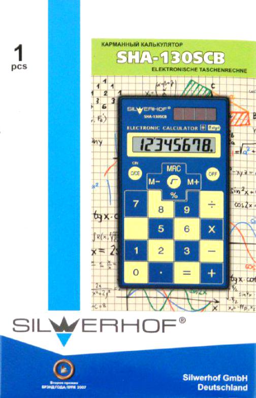 Калькулятор карманный SHA-130SCB