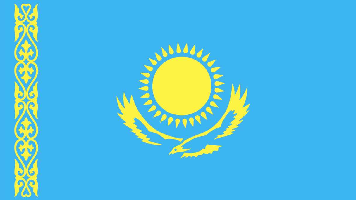 Флаг РК 0,5*1,0 м
