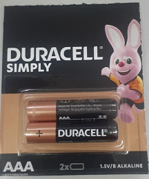 Батарейка DURACELL ААА LR03/MN 2400 