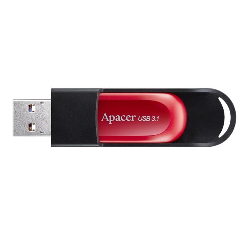 Флешка USB Apacer AH25A 32 Гб черный-красный 