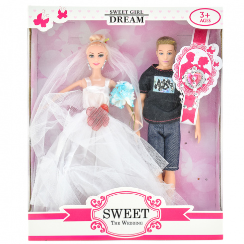 Кукла Модель с мужем (в коробке)