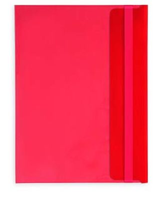 Папка-конверт B5 красная 180мкм 282х209 мм