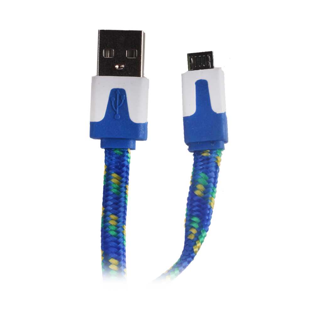 Кабель USB, Ritmix RCC-212, 2.0м, Синий