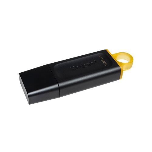 USB-накопитель, Kingston, DTX/128GB, 128GB, USB 3.2, Чёрный