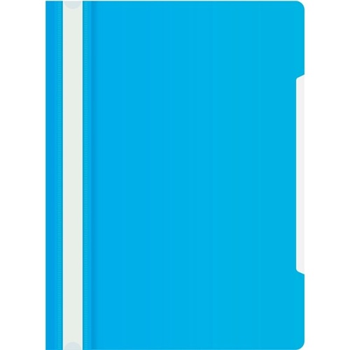 Папка-скоросшиватель Бюрократ, А4, 160 мкм, голубая