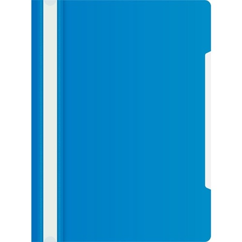 Папка-скоросшиватель Бюрократ, А4, 160 мкм, синяя