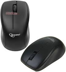 Мышь Gembird MUSW-100, Wireless, optical, 1AA, USB, Черный Mouse black