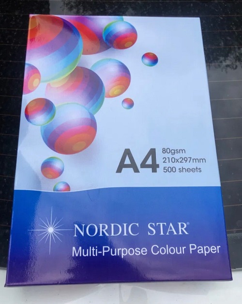 Бумага, A4, 500 листов NORDIC STAR Nordic Star , матовое покрытие