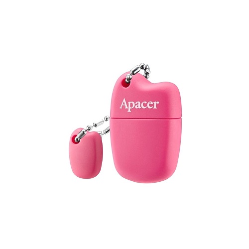 Флешка USB Apacer AH118, 16GB, Розовый flash AP16GAH118P-1, USB 2.0, pink